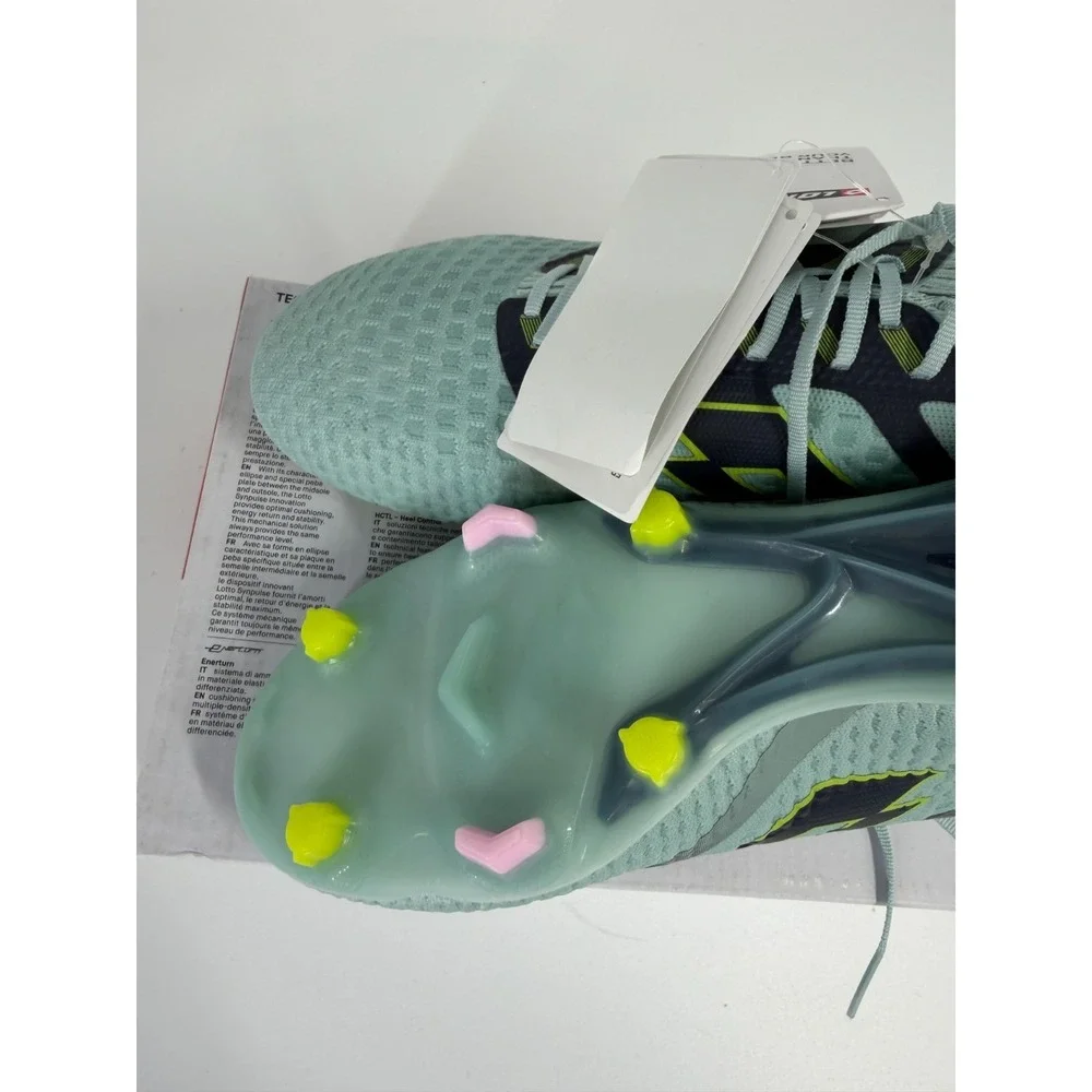 Lotto Maestro 100 V FG Soccer Cleats Men's Size‎ US 9 Green/Blue New